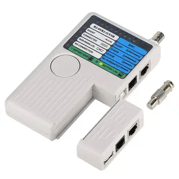 Naujas Nuotolinio RJ11 RJ45 USB BNC LAN Tinklo Kabelių Testeris Už STP UTP LAN Kabeliai Tracker Detektorius Aukščiausios Kokybės Įrankis