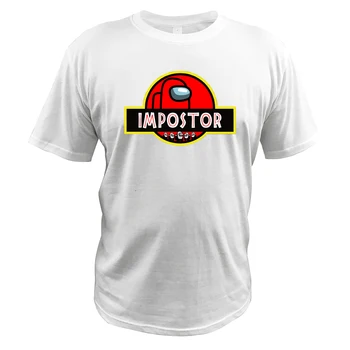 Naujas Žaidimas Tarp Mūsų Marškinėliai 2020 Juokingas Vasaros Viršūnes Animacinių filmų T-shirt Impostor Grafinis Marškinėlius Medvilnės Minkštas Tee Viršūnės