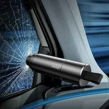 Naujų automobilių saugos plaktukas automobilio langą išjungikliai, Auto saugos diržų peilis išsaugoti įrankis, automobilių avarinis išėjimas plaktukas