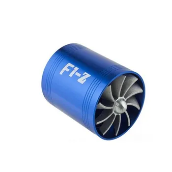 Nemokamas Pristatymas F1-Z Dviguba Turbina Turbo Įkroviklis Dujų Kuro Taupymo Ventiliatorius Automobilių Supercharger VR-FSD11