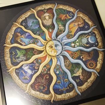 Nemokamas Pristatymas Rafaelis 1000PCS Zodiako Horoskopą Žaislai, Dėlionės Gerbėjai Ribota Kolekcija 