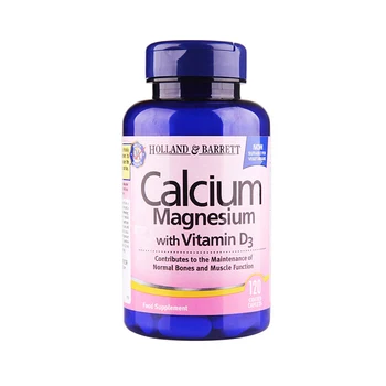 Nemokamas pristatymas Kalcio ir Magnio, Vitamino D3 Sudėtinių Tablečių Apsaugoti Kaulų 120 kapsulių