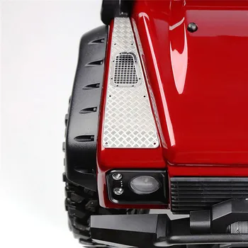Nerūdijančio Plieno Dangtis Slydimo Plokštė Nustatyti Traxxas TRX4 Land Rover Defender W016 RC Modelio Automobilių Dalys Atnaujinti