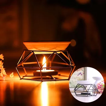 Nerūdijančio Plieno, Naftos Degiklis Žvakių Laikiklis Aromaterapija Aliejus Lempa Namų Dekoracijas Daugiafunkcį Turėtojas Reikmenys #20
