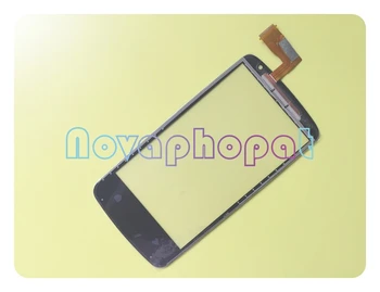 Novaphopat Juoda touchscreen Už HTC Desire, 500 506e Jutiklinis Ekranas skaitmeninis keitiklis Jutiklis Ekrano Pakeitimas + sekimo