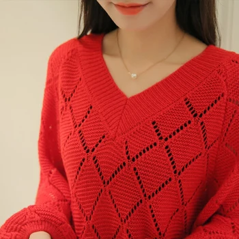 OHCLOTHING megztinis naujas pavasario 2019 han edition palengvinti žibintų rankovės rinkiniai trumpas dalyje megztinis moteriška batwing kailis