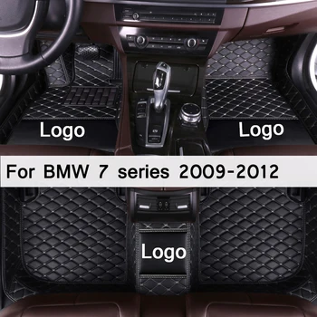 Oda Automobilių kilimėliai BMW 7series 730Li 740Li 750Li 760Li 2009 - 2010 m. 2011 m. 2012Custom auto pėdų Pagalvėlės automobilių kilimų dangtis