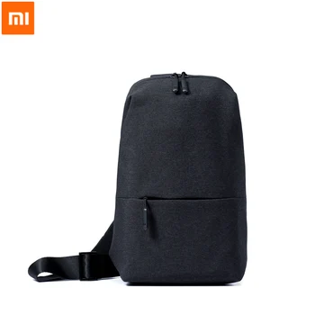 Originalus Xiaomi Atgal Sling Bag Poliesteris Laisvalaikio Krūtinės Pack Mažas Dydis, Pečių Tipas Unisex Kuprinė Crossbody Maišelį 4L