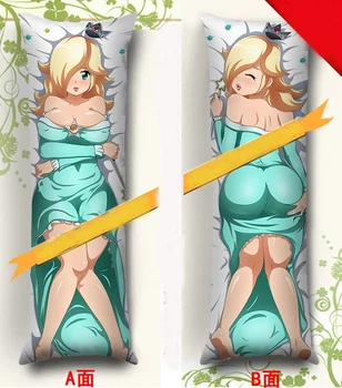 PRF karšto anime Dakimakura charactor Princesė Rosalina ir Waluigi kūno Užvalkalas anime pagalvę padengti