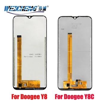 Patikrintas Doogee Y8/Y8C LCD Ekranas+Touch Ekranas skaitmeninis keitiklis Asamblėjos Naujas LCD+Touch skaitmeninis keitiklis skirtas Y8C/DoogeeY8