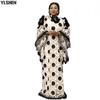 Plus Size Afrikos Ilgas, Maxi Suknelė Moterims Boubou Skraiste Femme Hiver 2021 Musulmonų Dienos Vakarą Afrikos Šalis Suknelė Suknelės Moterims