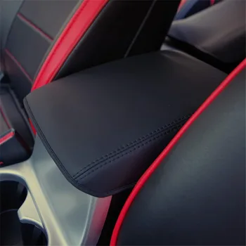 Porankiai Padengti Mazda CX-5 2019 2018 2017 Juoda Siūlių Automobilio Sėdynėje Saugojimo Centrinės Konsolės Lange Atveju Padengti CX5 2018 2019