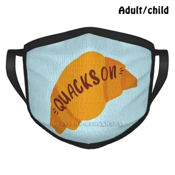 Quackson Custom Design Veido Kaukė Suaugusiems, Vaikams, Stabdžių Dulkių Tom Holland Quackson