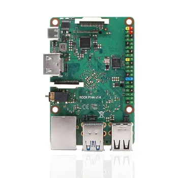 ROKO PI 4A V1.4 Rockchip RK3399 ARM Cortex šešių pagrindinių SBC/Single Board Computer Suderinama su europos sąjungos oficialusis Aviečių Pi Ekranas