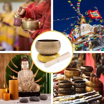 Rankų darbo Nepalo Buda Tibeto Dubenį Muzikos Dubenį Ritualas Terapijos Vario Varpas Tibeto Dainavimo Dubenėlį geriausia dovana