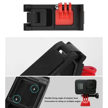 Reguliuojamas Kuprinė u formos Apkabos, dėl GoPro 8 Osmo Veiksmų Osmo Kišenėje Sporto Veiksmų Fotoaparato Priedai