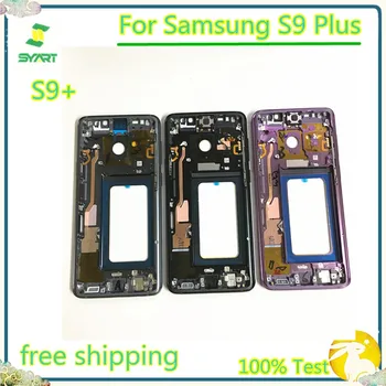 S9+ Midplate Bezel Važiuoklės Būsto Vidurį Rėmo Metalo Vidurio Plokštė Būsto Bezel Samsung Galaxy S9 Plus G965 G965F