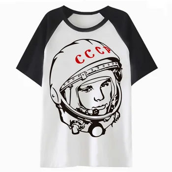 SSSR, CCCP Sovietų Sąjungos Rusija marškinėliai marškinėlius (t-shirt klubo streetwear juokinga tee vyrų viršuje vyrų hop harajuku drabužių PF4848