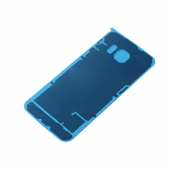 Samsung Galaxy S6 Krašto G925 G925F Būsto Metalo Vidurį Rėmo, Važiuoklės + Baterijos Galinio Stiklo danga