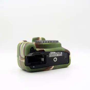 Silikono Šarvai Odos dėklo korpuso Dangtelio Raštas Canon 1300D 1500D Sukilėlių T6 Kiss X80 Skaitmeninis Fotoaparatas Skaitmeninis Fotoaparatas