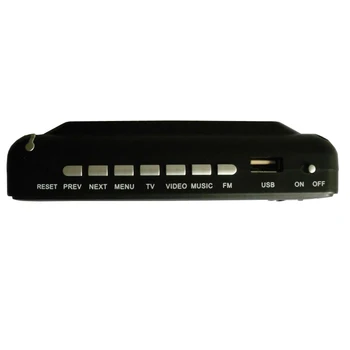 Skaitmeninis ISDB-T Mini Kišeninis TV Imtuvas Su 4.3 colių Ekranu ISDB T/FM Muisc USB Vaizdo Grotuvas TV Box Pietų Amerikoje
