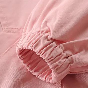 Skatinimo Mergina Striukės viršutinių drabužių siuvimas siuvinėjimas Animacinių filmų modelis Dvigubo sluoksnio medvilnės pamušalas Vaikų mergaičių apsiaustai su gobtuvu