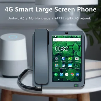 Smart 4G Bevielio ryšio Didelis Ekranas, Telefonas Android 6.0 Kaer Tarptautinė Kalba ir Apps 