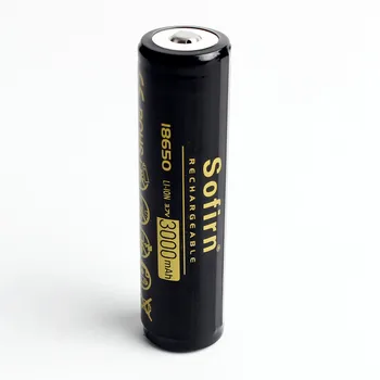 Sofirn 18650 Baterija 3000mAh (8pcs) Li-ion, 3,7 V Įkrovimo baterija (akumuliatorius 18650 Baterijas LED Žibintuvėlis Su PCB Saugomų Valdyba