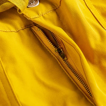 Sokotoo vyriški trumpomis rankovėmis kulkšnies ilgis jumpsuits Atsitiktinis palaidų kišenes, darbo drabužiai, darbo drabužius Juoda Geltona
