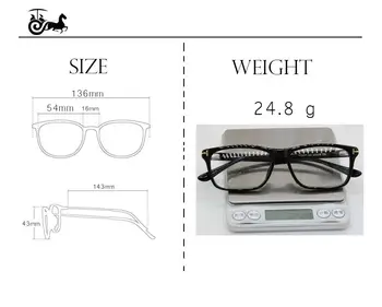 Speike naujas mados acetatas akinius 5407 derliaus didelis aikštėje stiliaus rėmų vyrai ir moterys gali būti trumparegystė skaitymo akiniai