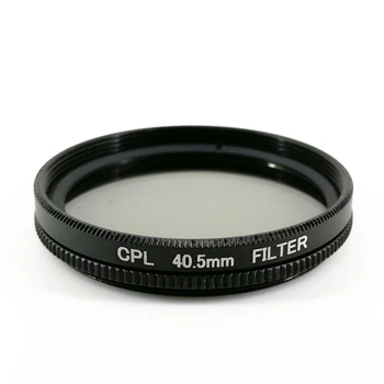 Stiklo CPL Filtras poliarizuotos šviesos reguliatorius Poliarizacinių + Objektyvo Dangtelis + Filter Ring Adapter SJCAM SJ8 Pro Oro Plius Veiksmų Fotoaparato UV Priedai
