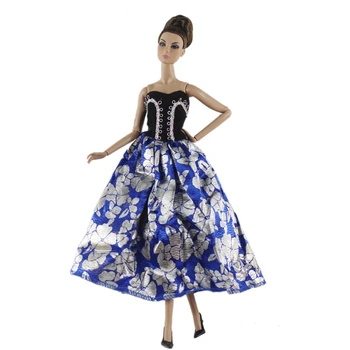Sumaišykite Stiliaus Mados Vakarą Šalis Suknelės Barbie Lėlės Komplektus 1/6 BJD Doll Drabužiai, Apranga, 1:6 BJD Doll Priedai