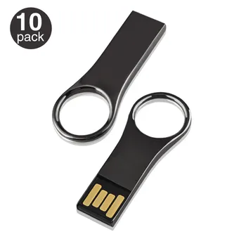 TOPESEL Mini Vandeniui Ultra Slim USB 2.0 Flash Drive, Memory Stick Atmintinę