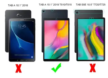 Tab 10.1 2019 Atveju 360 Sukasi Atveju Smart Cover for Samsung galaxy Tab 10.1 2019 SM-T510 T515 Tablet Atveju, Smart Funda Rubisafe