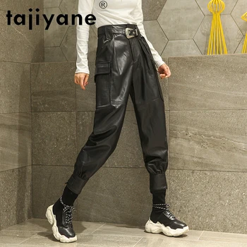 Tajiyane 2020 Streetwear Moterims Avikailis Kelnės Moteris, Aukšto Liemens Kelnės Kulkšnies ilgio Kelnės, Antblauzdžiai Spodnie Damskie TN1205