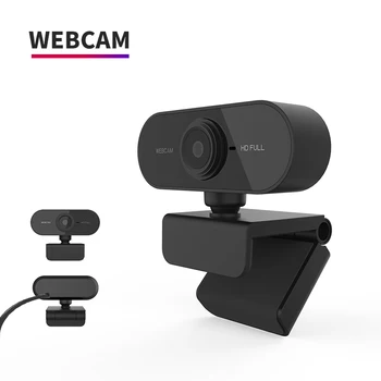 Teyeleec HD 1080P Kamera Mini Kompiuterio Kamera su Mikrofonu Pasukti Kameros Live Transliacijos Vaizdo skambučius Konferencijos Darbą