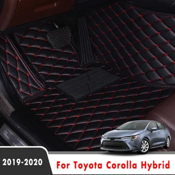 Toyota Corolla Hibridas 2019 2020 Automobilių Kilimėliai, Interjero Aksesuarai Užsakymą Raštas Odos Drėkinimas Vandeniui Apdaila