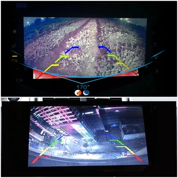 Transporto priemonių Atsarginės Automobilių Galiniai / Priekiniai vaizdo Kamera Naktinio Matymo Atbulinės eigos Auto Stovėjimo Stebėti CCD Vandeniui 170 Laipsnių HD Vaizdo