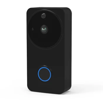 Tuya 1080P wifi vaizdo doorbell Vandeniui IP54 Belaidė Lauko Smart Video Doorbell Domofonas Kamera, WiFi, už Alexa 