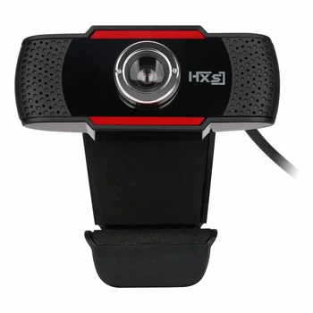 USB Kompiuterio Kamera Full HD Kamera, vaizdo Kameros Skaitmeninė Web Kamera Su Micphone Nešiojamas Desktop PC Tablet Pasukti Kamerą