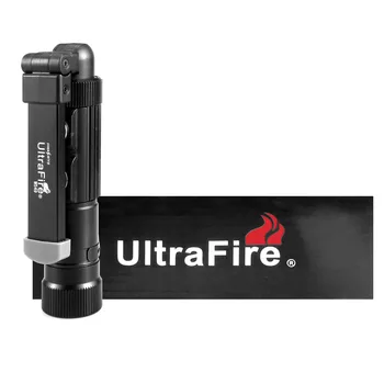 UltraFire USB Įkraunamas Žibintuvėlis Daugiafunkcį COB Dirbti Priežiūra Avarinės Šviesos Magnetinis Luz LED Žibintuvėlis Žibintų