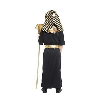 Umorden Vaikams Purim Helovinas Karaliaus Kostiumas Fantasia Faraonas, Egipto Cosplay Berniukai, Kids Egipto Tradicinis Šluostės