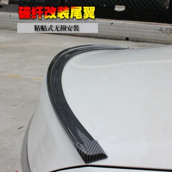 Universalus Stogo aptakas 1,5 M Automobilio Stiliaus 5D anglies gumos uodegos spoileris PU litavimo kietuoju lydmetaliu 