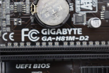 UŽ GIGABYTE Giga GA-H81M-D2 1150-pin DDR3 H81 plokštė I3 4150 4770K Originalus Naudojami plokštė