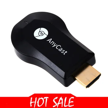 Už AnyCast M2 Plius Belaidžio WiFi Dongle Imtuvą 1080P Ekraną HDMI Media Video Streamer Jungiklis-nemokamai TV Stick Airplay, DLNA naujas