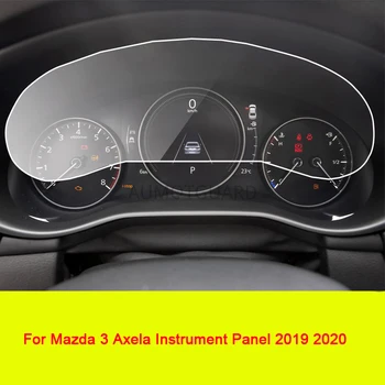 Už Mazda 3 Axela 2019 2020 Interjero Automobilio Prietaisų Skydelyje Screen Protector, Automobilio prietaisų Skydelyje Membrana Apsaugos PET Plėvelė