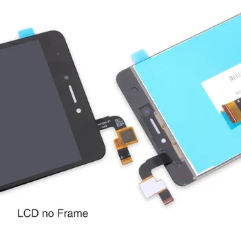 Už Xiaomi Redmi 4 Pastaba Pasaulio Versija LCD Ekranas Jutiklinis Ekranas skaitmeninis keitiklis komplektuojami su Rėmo Snapdragon 625 Remontas, Dalys
