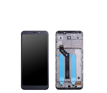 Už Xiaomi Redmi 5 Plius Pilnas LCD Ekranas Jutiklinis Ekranas skaitmeninis keitiklis Asamblėjos + Rėmelis Padengti Redmi 5Plus MEG7 LCD Pakeisti