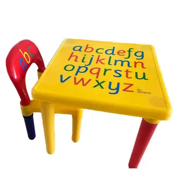 Vaikai Laišką Stalo Kėdė Nustatyti Vaikų Darželis Kūdikių Tyrimas, Stalo, Stalai Kėdės Namų Plastiko Žaislas Rašomasis Stalas