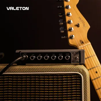 Valeton Gitara Amp su Reverb Iškraipymo Overdrive Asfalto DEGUTO-20G Pedalo Platforma Stiprintuvo Galva su KABINA SIM